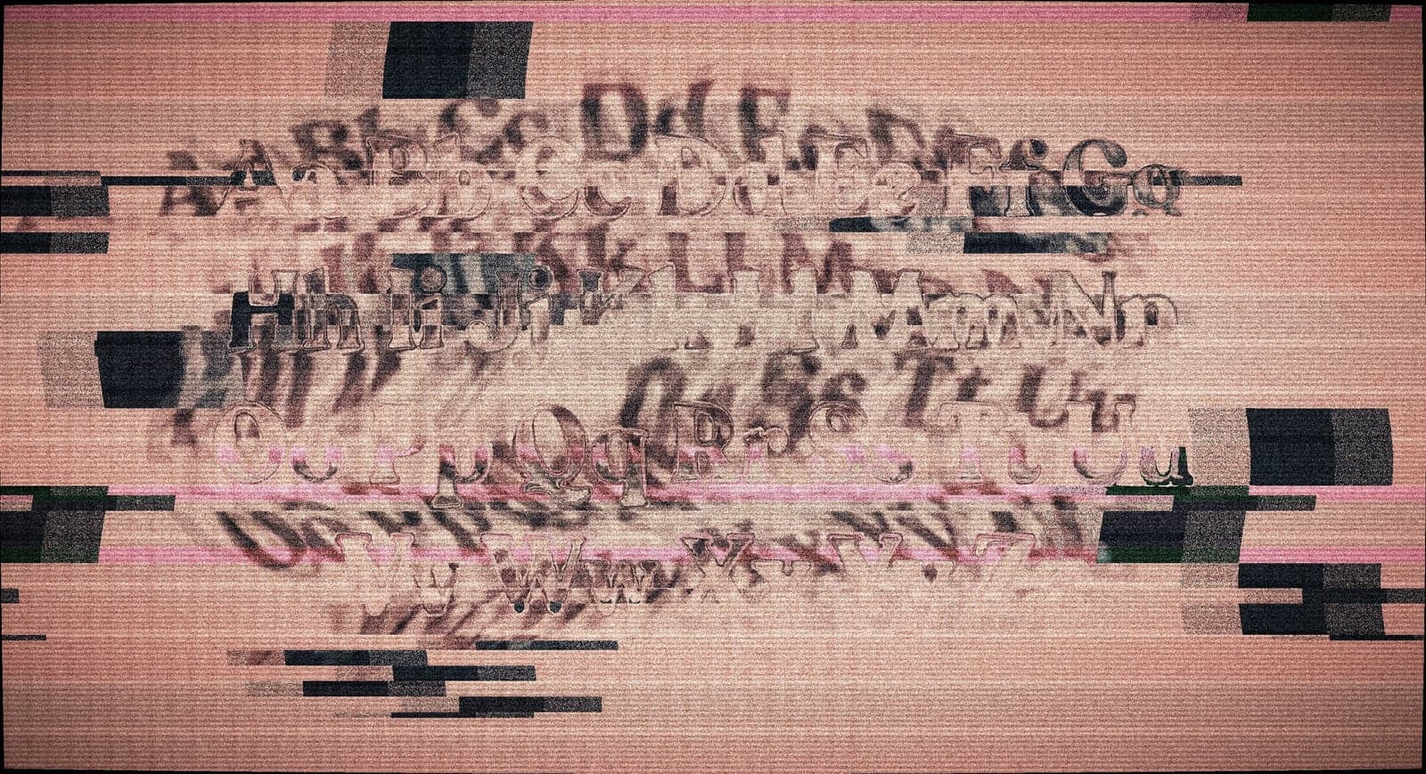 Illustration of a glitch