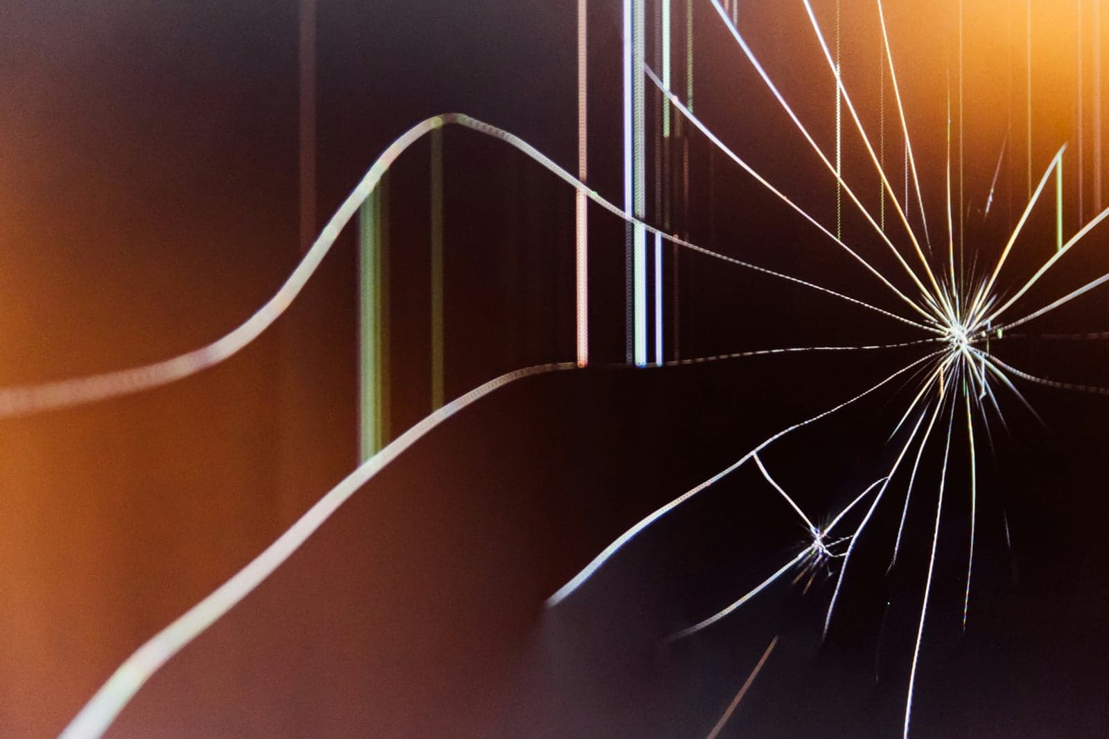 Picture of broken glass